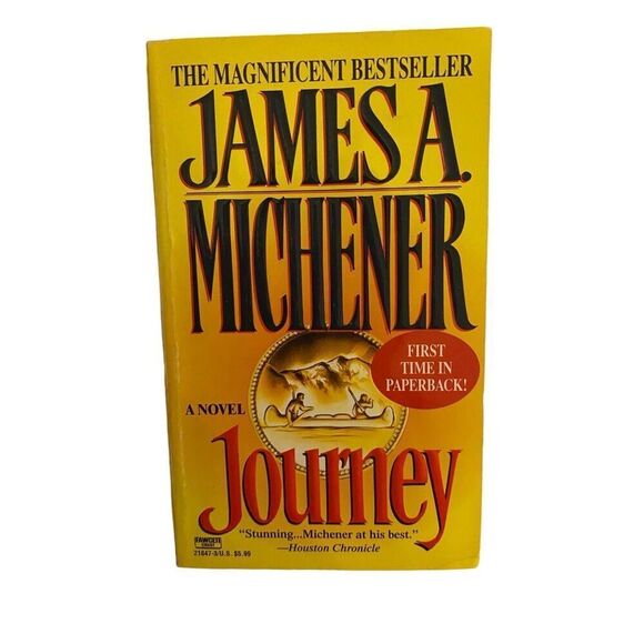 Journey By James A Michner Paperback Book Novel - Picture 1 of 12